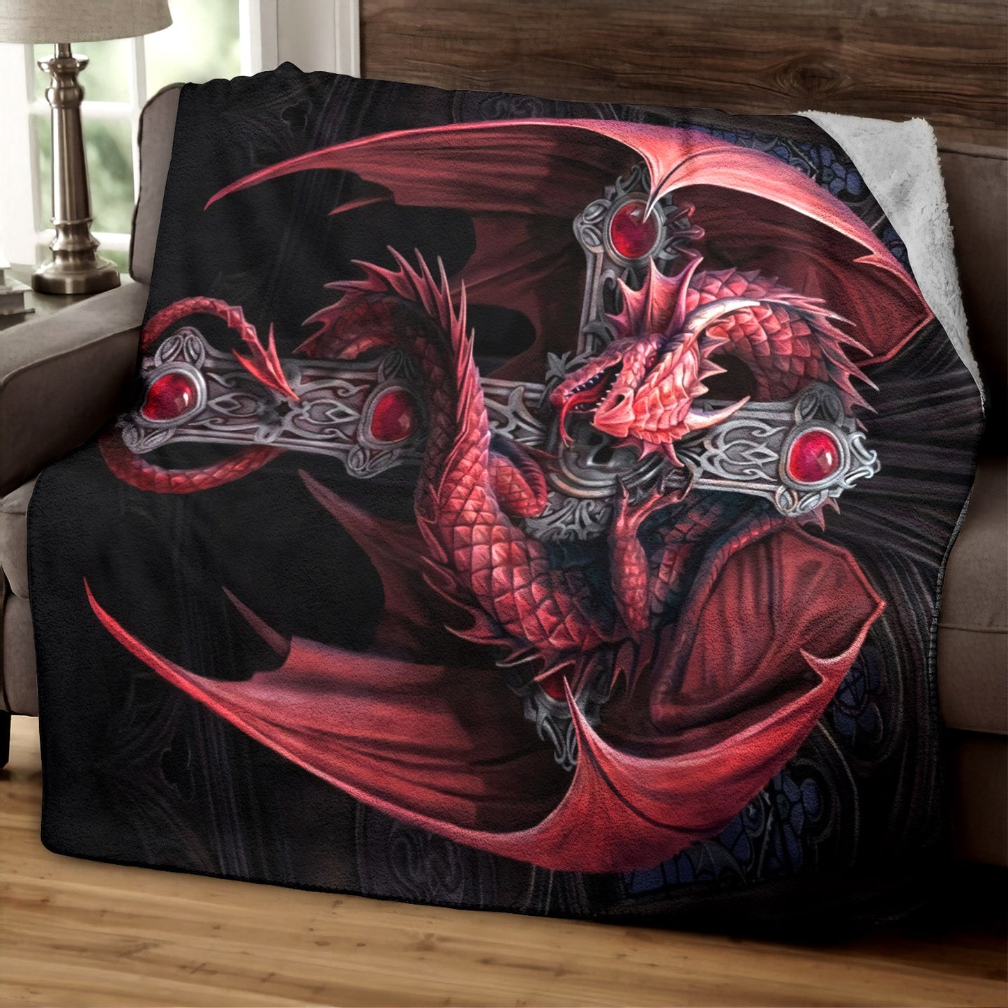 Dragon TN060930TT Sherpa Fleece Blanket