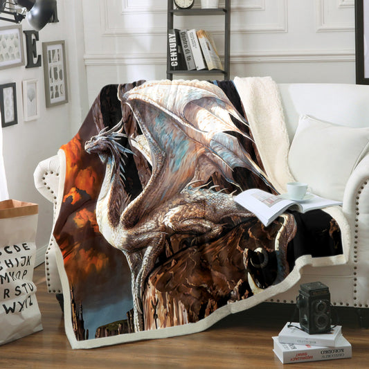 Dragon TN2110065TT Sherpa Fleece Blanket