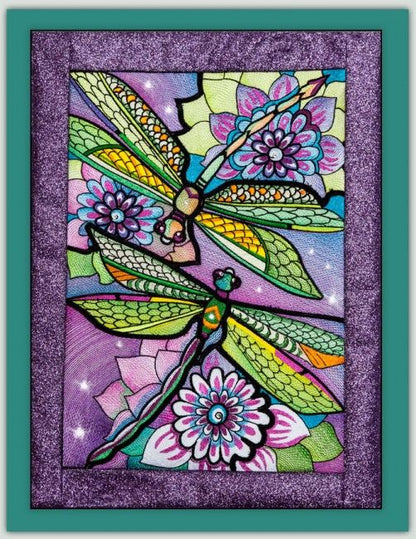 Dragonflies CLA2510185Q Quilt Blanket