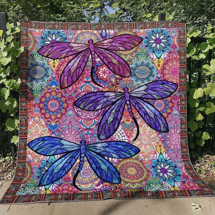 Dragonfly BL130713 Quilt Blanket