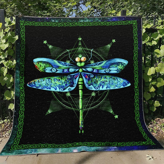 Dragonfly BT130716 Quilt Blanket