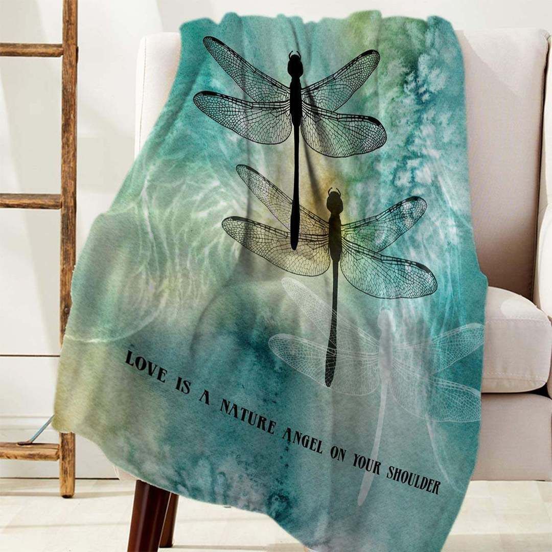 Dragonfly CL1208123MD Sherpa Fleece Blanket