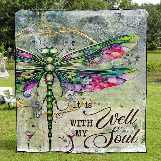 Dragonfly CL16110484MDQ Art Quilt