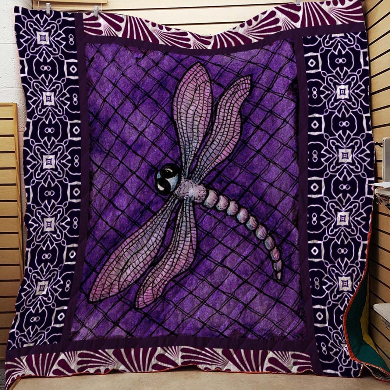 Dragonfly CLA0711329Q Quilt Blanket