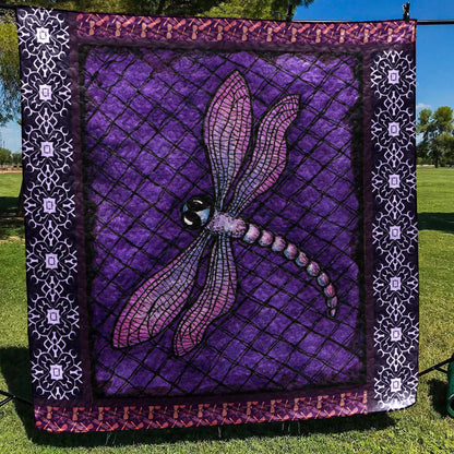 Dragonfly CLA0711329Q Quilt Blanket