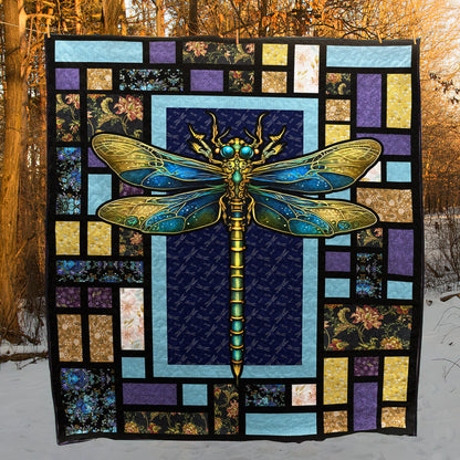 Dragonfly CLA0810146Q Art Quilt
