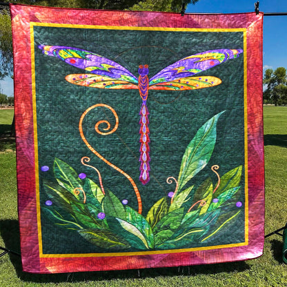 Dragonfly CLA0810149Q Quilt Blanket