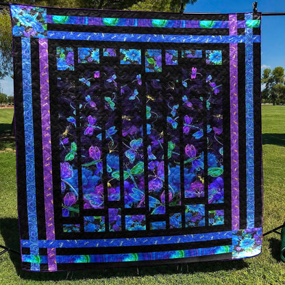 Dragonfly CLA1410179Q Quilt Blanket