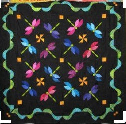 Dragonfly CLA1710130Q Quilt Blanket