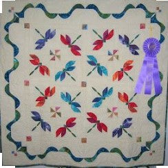 Dragonfly CLA1710141Q Quilt Blanket