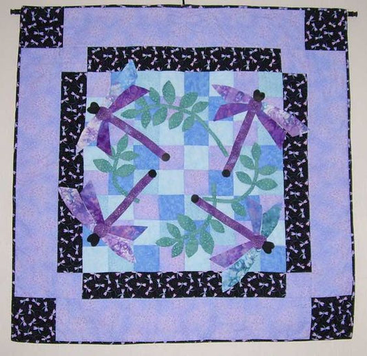 Dragonfly CLA210635 Quilt Blanket