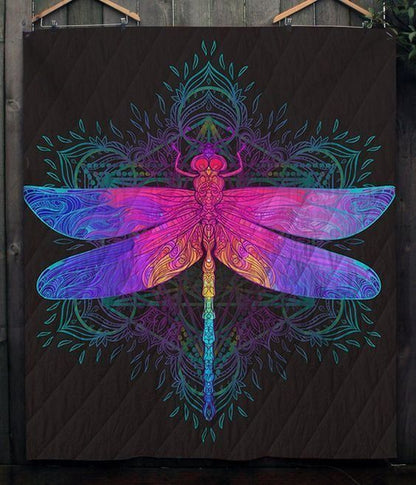 Dragonfly CLA210671 Quilt Blanket