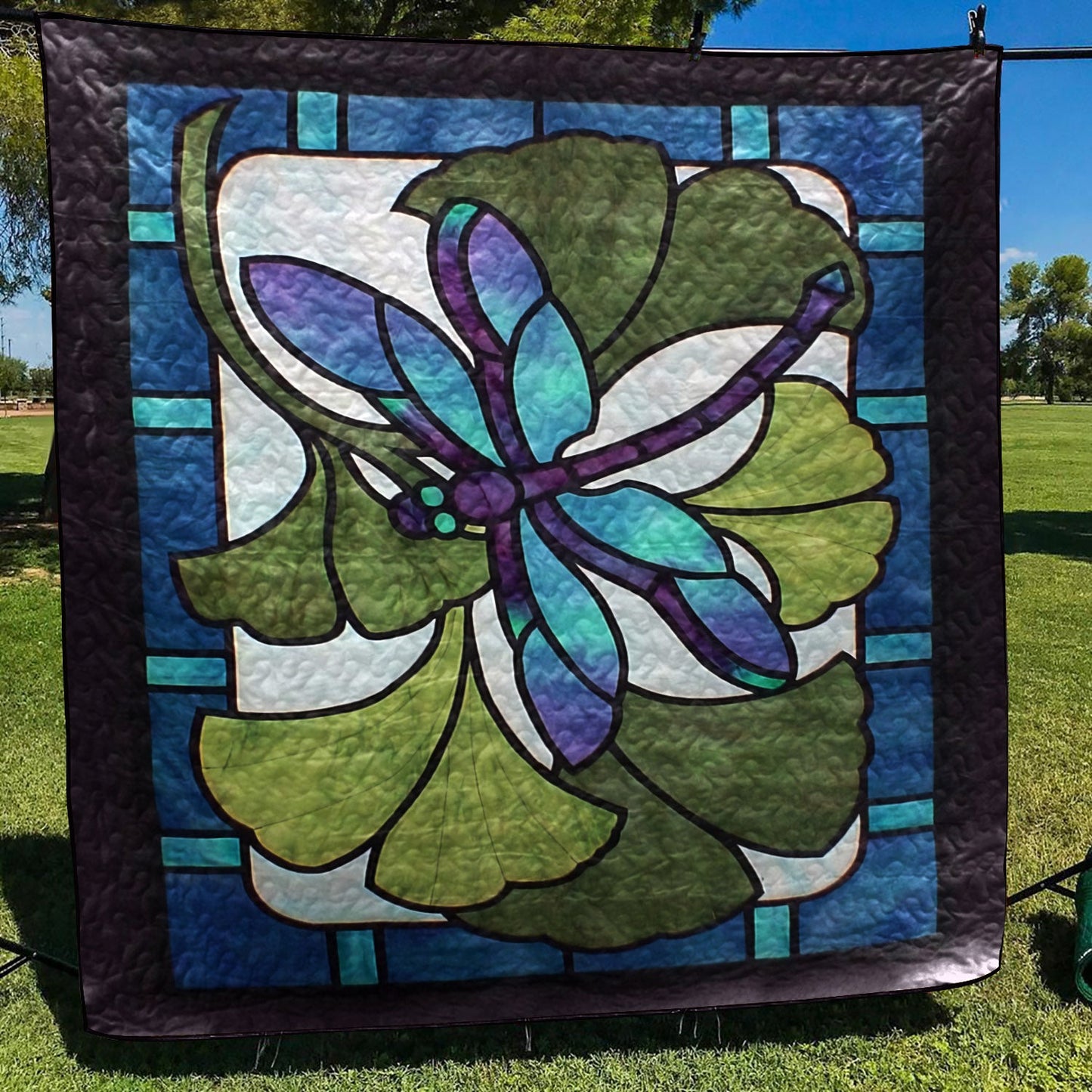 Dragonfly CLA3010298Q Quilt Blanket