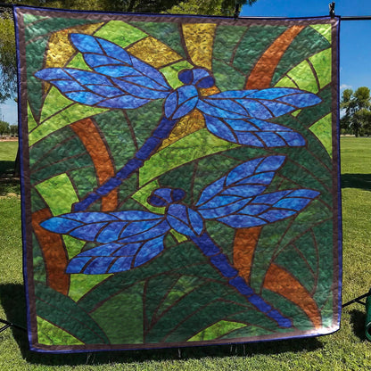 Dragonfly CLM0711187 Quilt Blanket