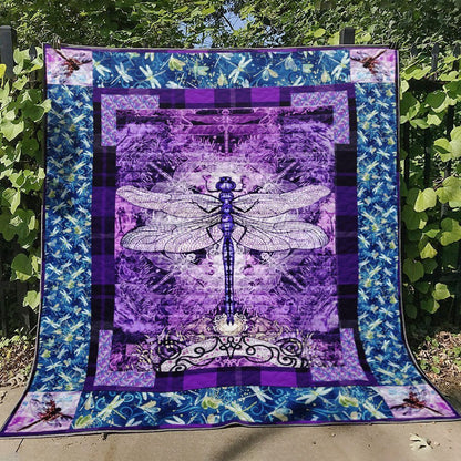 Dragonfly D010752 Quilt Blanket