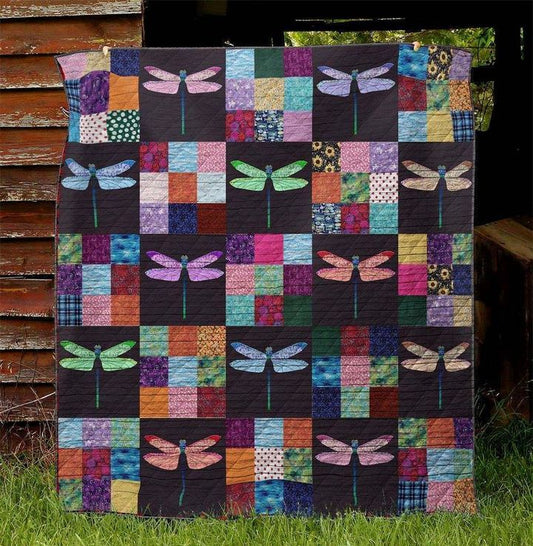 Dragonfly NT130513 Quilt Blanket