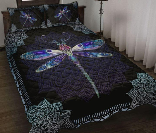 Dragonfly Quilt Bedding Set TM270904