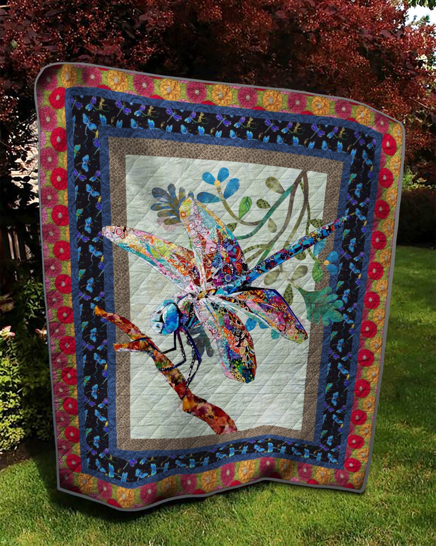 Dragonfly TD1511064 Quilt Blanket