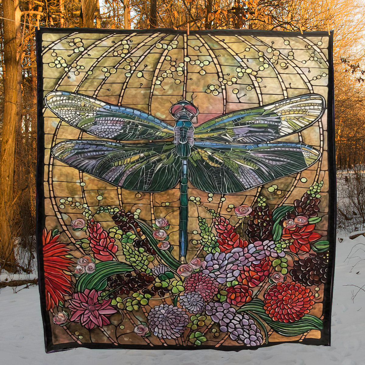 Dragonfly TD18110055 Quilt Blanket