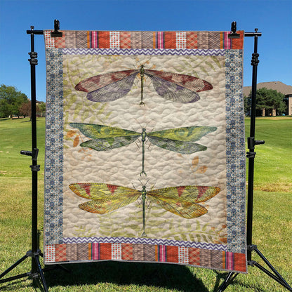 Dragonfly TD2809427 Quilt Blanket