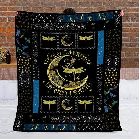 Dragonfly Wicca CL280829MDF Sherpa Fleece Blanket