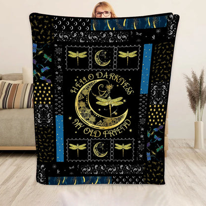 Dragonfly Wicca CL280829MDF Sherpa Fleece Blanket