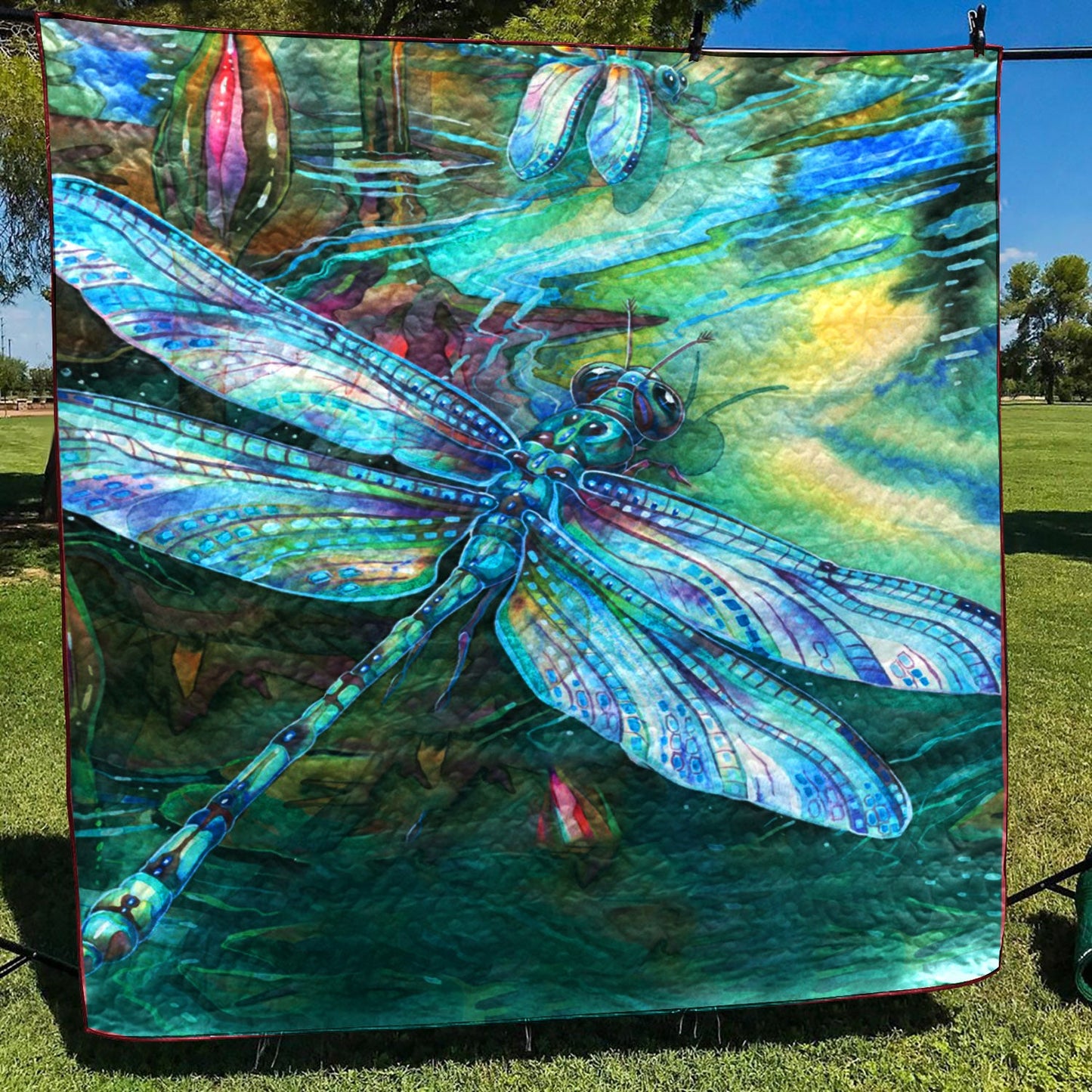 Dragonfly YH3010105 Quilt Blanket