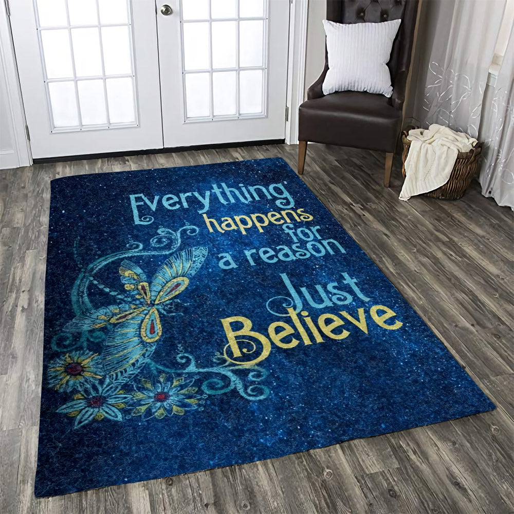 Dragonfly Blue Galaxy CLA18100020R Rug