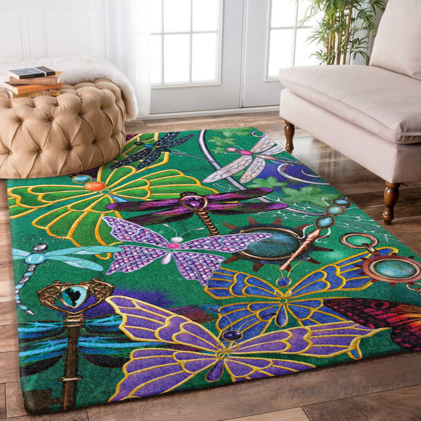 Dragonfly Butterfly TL1610050M Rug