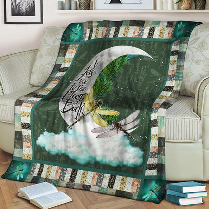 Dragonfly CL170834MD Sherpa Fleece Blanket