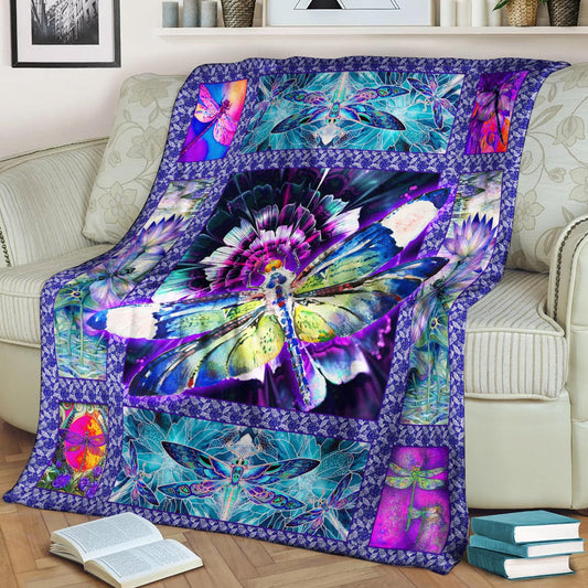 Dragonfly CL170835MD Sherpa Fleece Blanket