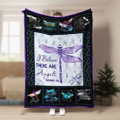 Dragonfly CL270827MDF Sherpa Fleece Blanket