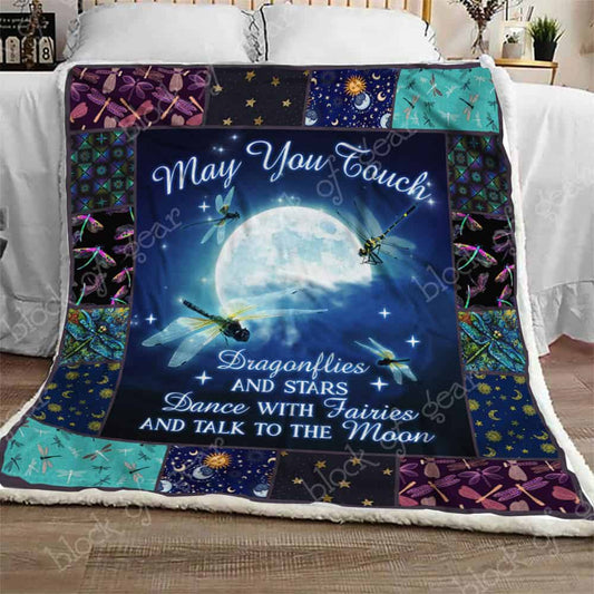 Dragonfly CL301027MDF Sherpa Fleece Blanket