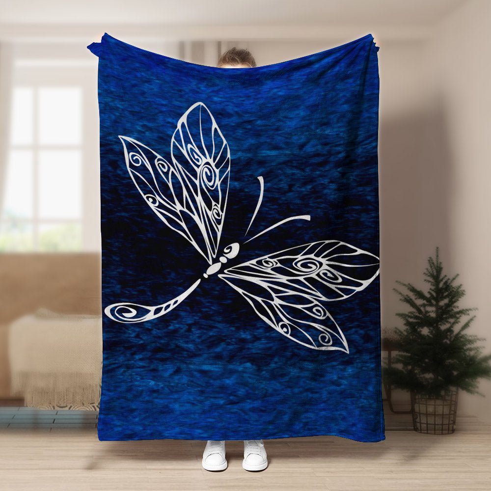 Dragonfly CLA150819f Sherpa Fleece Blanket