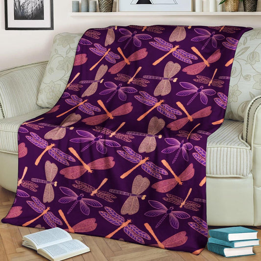 Dragonfly CLA150820f Sherpa Fleece Blanket