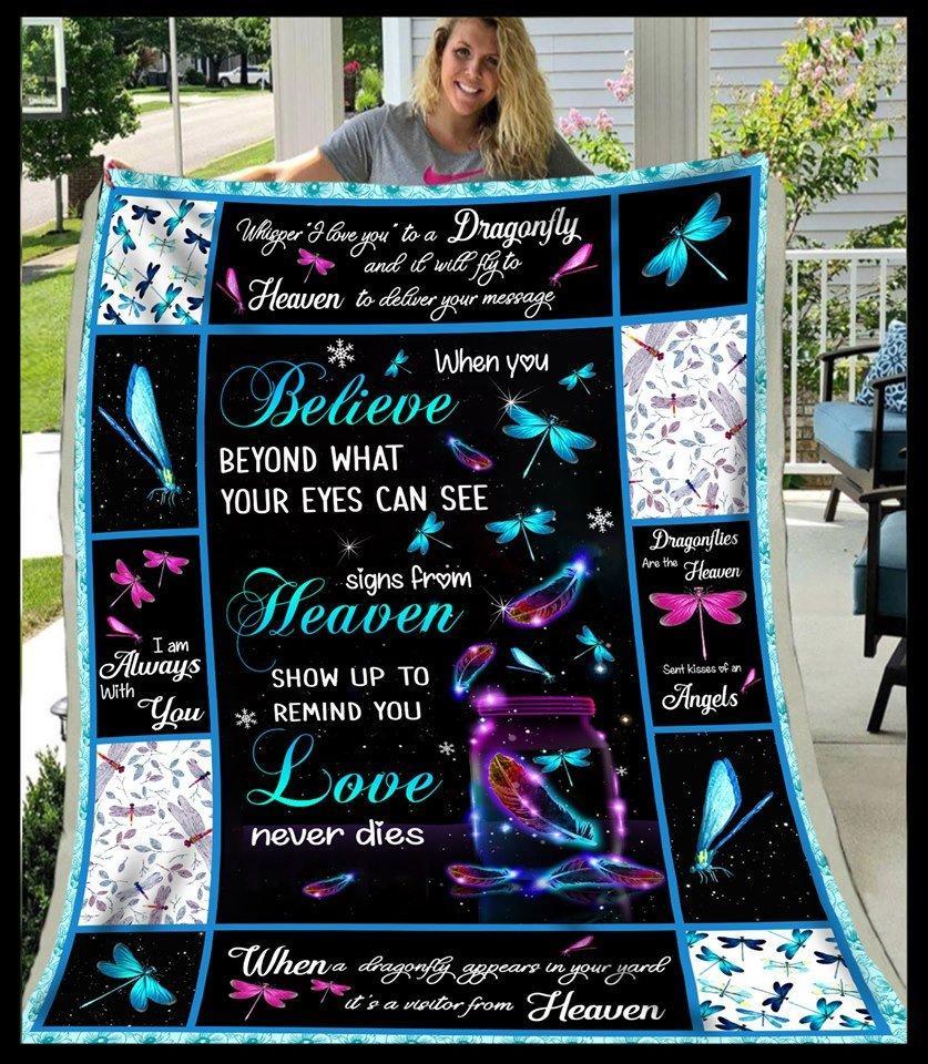 Dragonfly CLM1111038S Sherpa Fleece Blanket