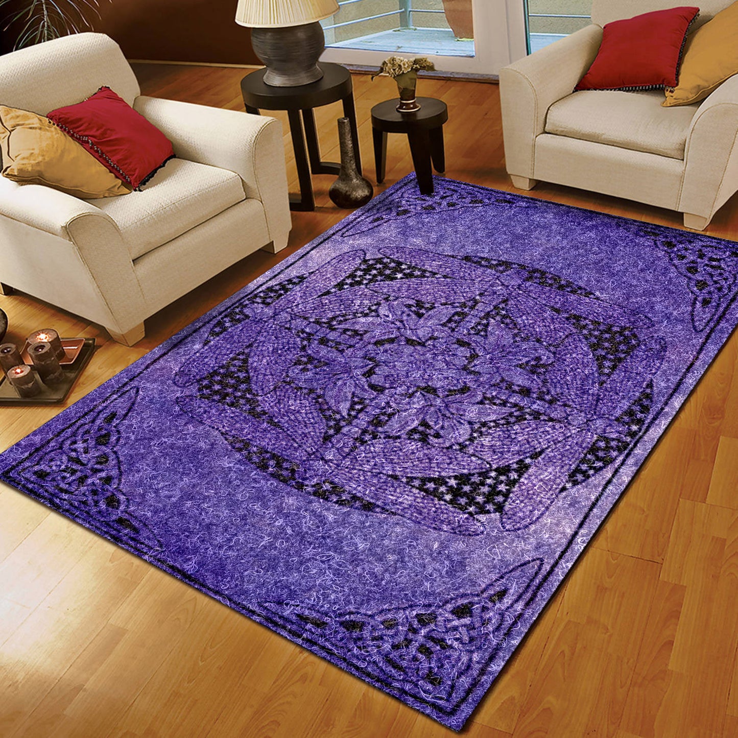 Dragonfly Celtic CL160937MDR Rug