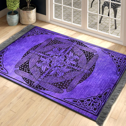 Dragonfly Celtic CL260821MDO Decorative Floor-cloth