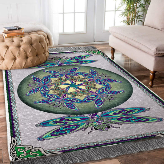 Dragonfly Celtic CL260822MDO Decorative Floor-cloth