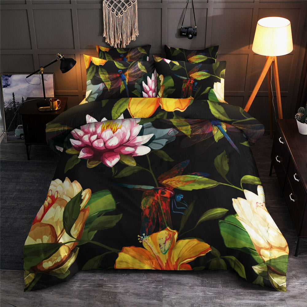 Dragonfly Flower HM1610037T Bedding Sets