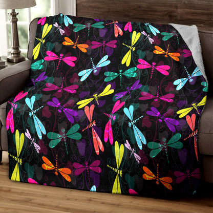 Dragonfly HM060934TT Sherpa Fleece Blanket