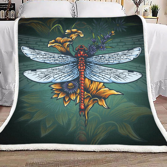 Dragonfly HM1610055TT Sherpa Fleece Blanket