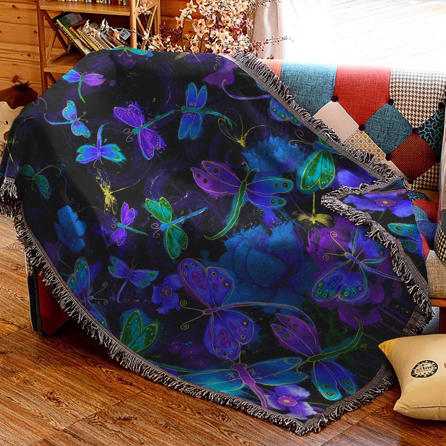 Dragonfly HT2409044S Throw Blankets For Sofa
