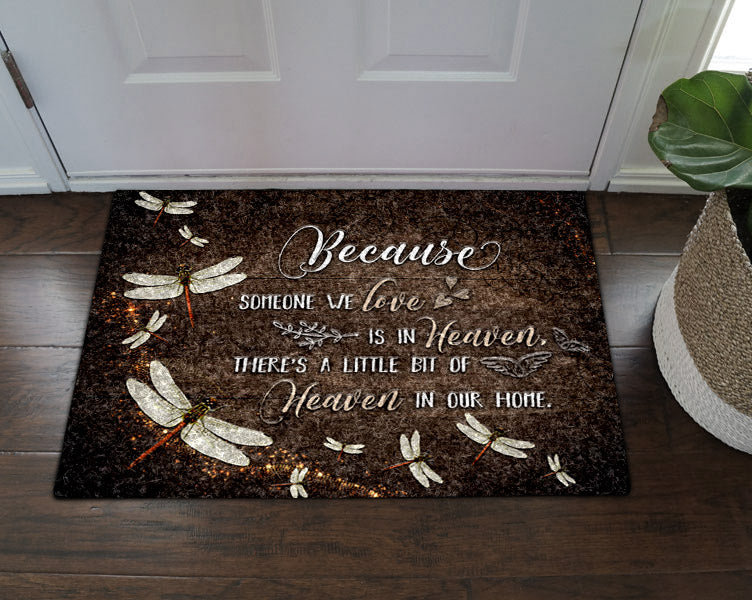 Dragonfly Heaven In Our Home CL16110111MDD Non-slip Door mats