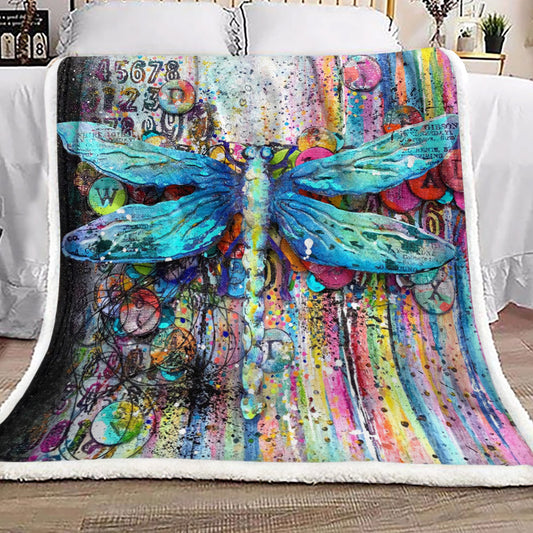 Dragonfly ML190936F Sherpa Fleece Blanket