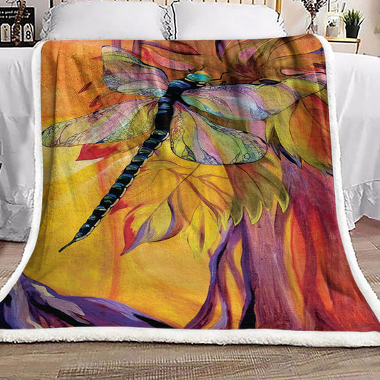 Dragonfly ML240946F Sherpa Fleece Blanket