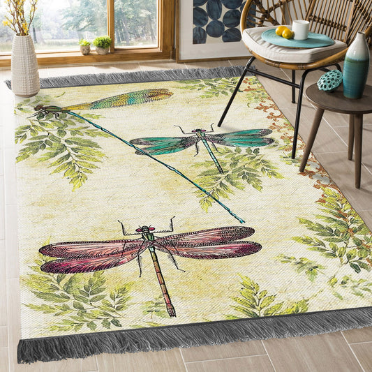 Dragonfly ML2509047O Decorative Floor-cloth