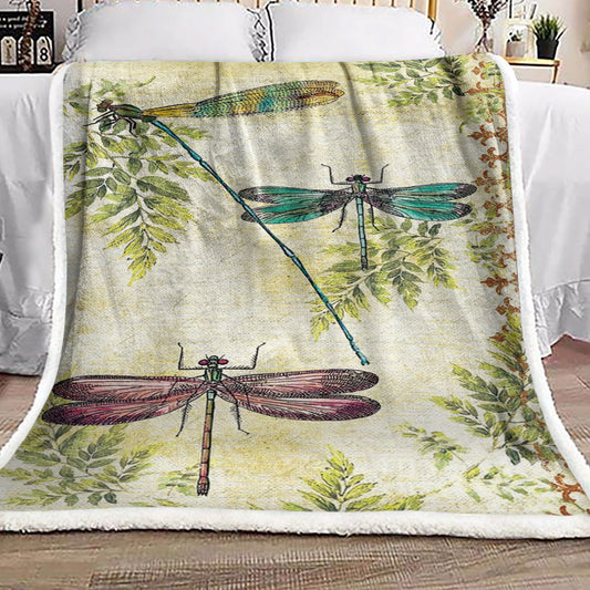 Dragonfly ML250947F Sherpa Fleece Blanket