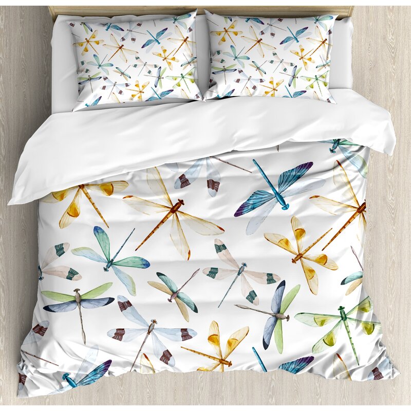 Dragonfly Moth Butterfly CLM1710134B Bedding Sets