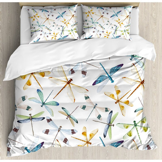 Dragonfly Moth Butterfly CLM1710134B Bedding Sets